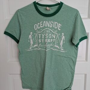 Hollister Green Graphic Tee